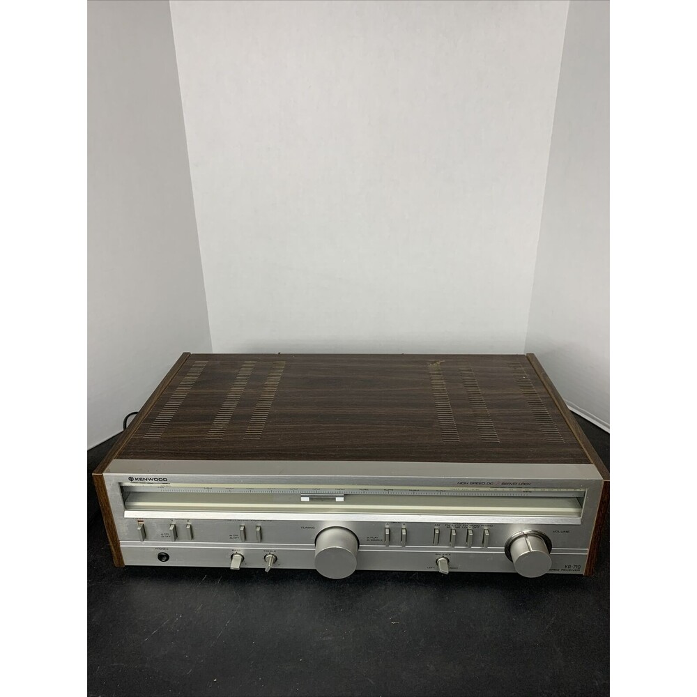 Kenwood KR-710 vintage stereo receiver- Powers On- Untested